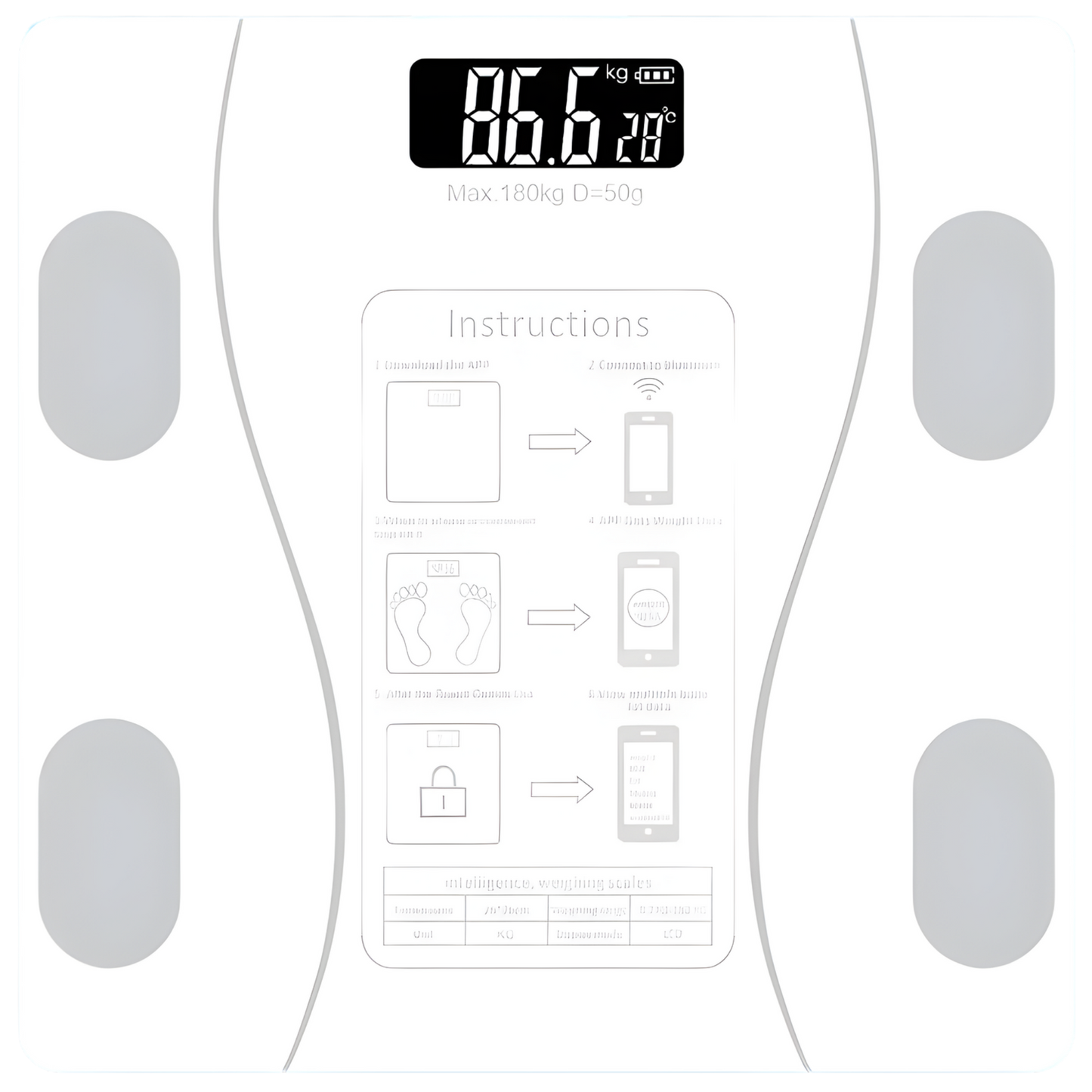 Báscula Smart Bluetooth
